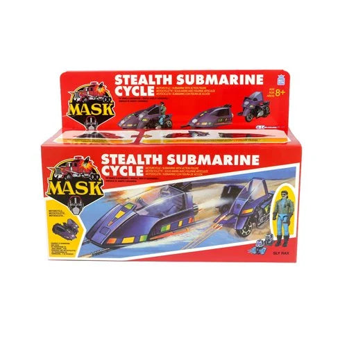 M.A.S.K. Wave 2 Stealth Submarine Cycle Vehicle