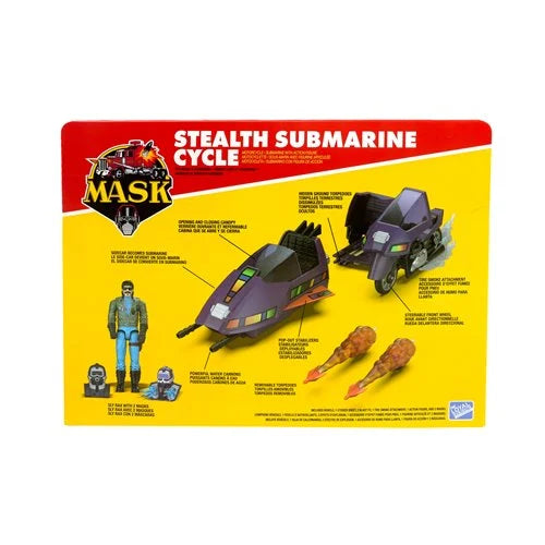 M.A.S.K. Wave 2 Stealth Submarine Cycle Vehicle