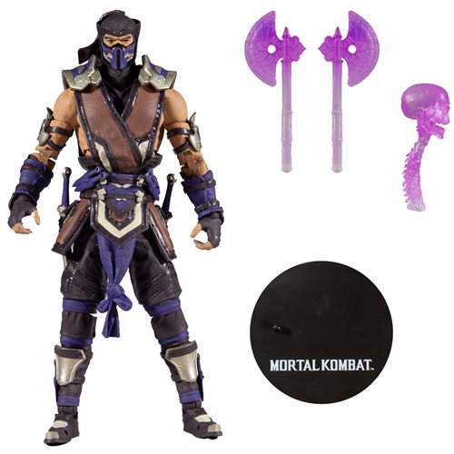 Mortal Kombat Series 5 Sub-Zero Winter Purple Variant Action Figure
