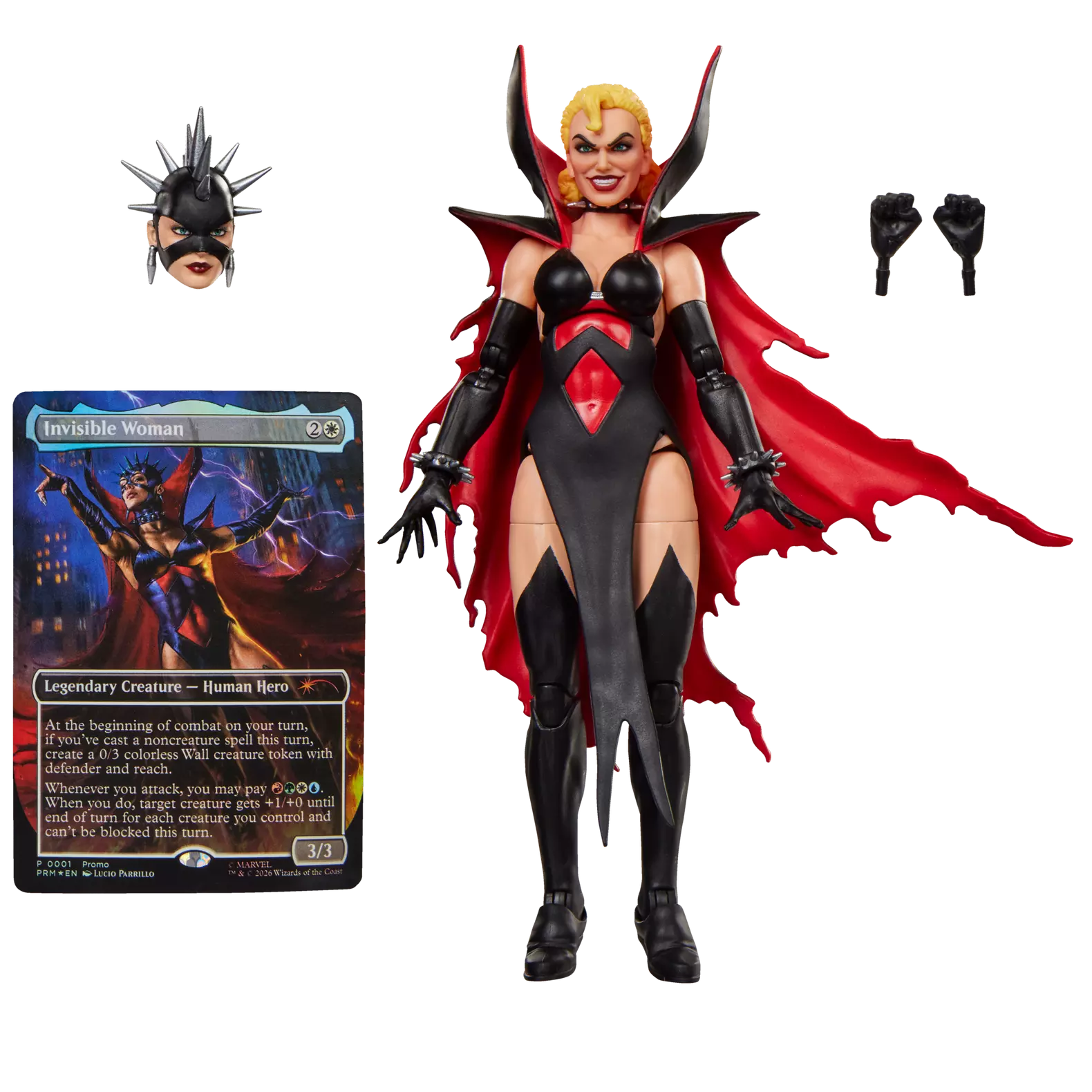 Marvel Legends Series Marvel Super Heroes Magic: The Gathering Malice (Sue Storm)
