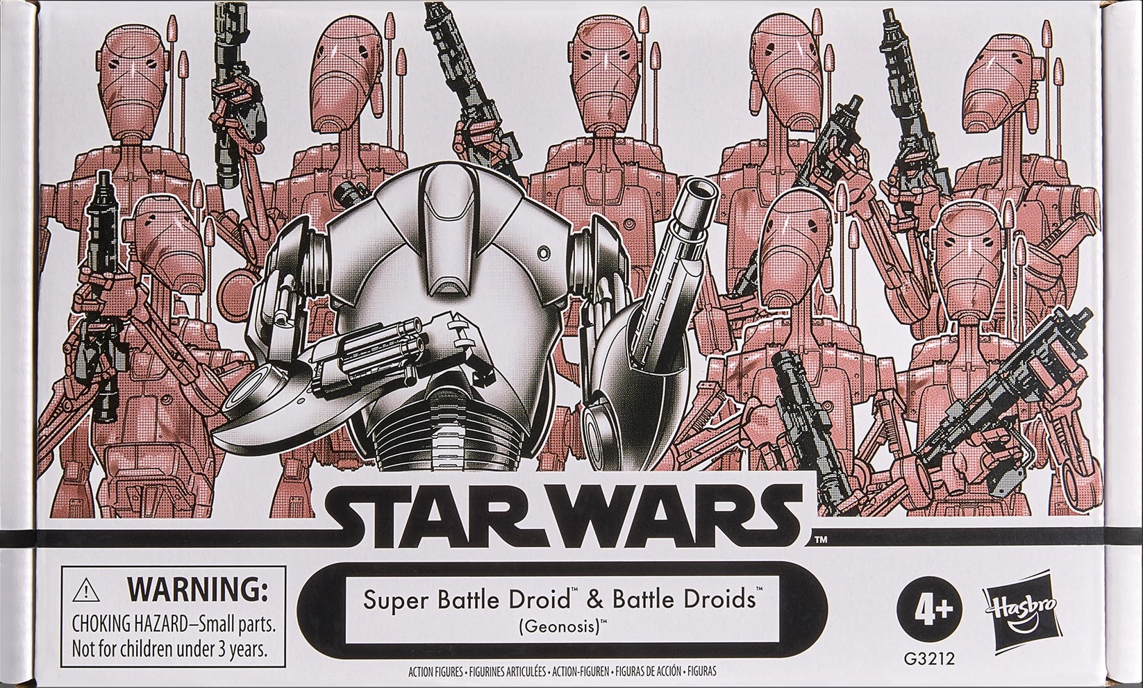 Star Wars The Vintage Collection Super Battle Droid & Battle Droids (Geonosis)