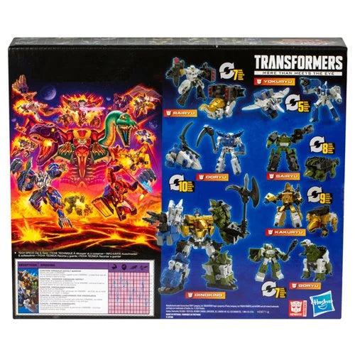 Transformers Legacy United 6-Figure Dinoking Combiner Set