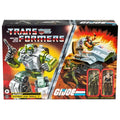 G.I. Joe x Transformers Collaborative Kup Triple T with Sgt. Slaughter and Leatherneck Action Figures