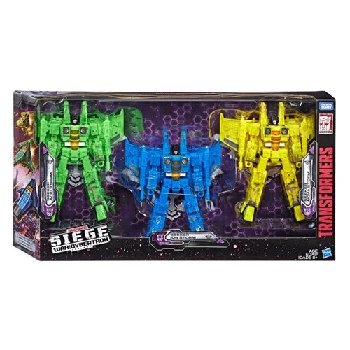 Transformers War for Cybertron Siege Rainmakers Seekers 3-Pack
