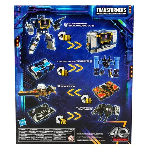 Transformers Legacy United Leader Class G1 Universe Soundwave