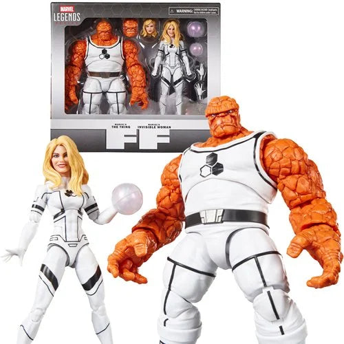 Marvel Legends Series Future Foundation The Thing & Invisible Woman 6-Inch Action Figures