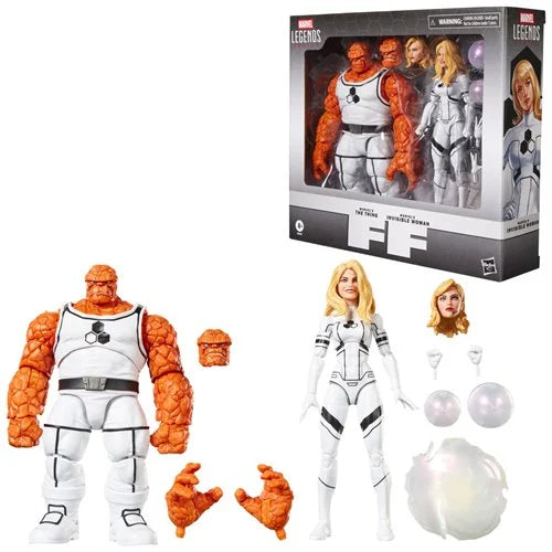 Marvel Legends Series Future Foundation The Thing & Invisible Woman 6-Inch Action Figures
