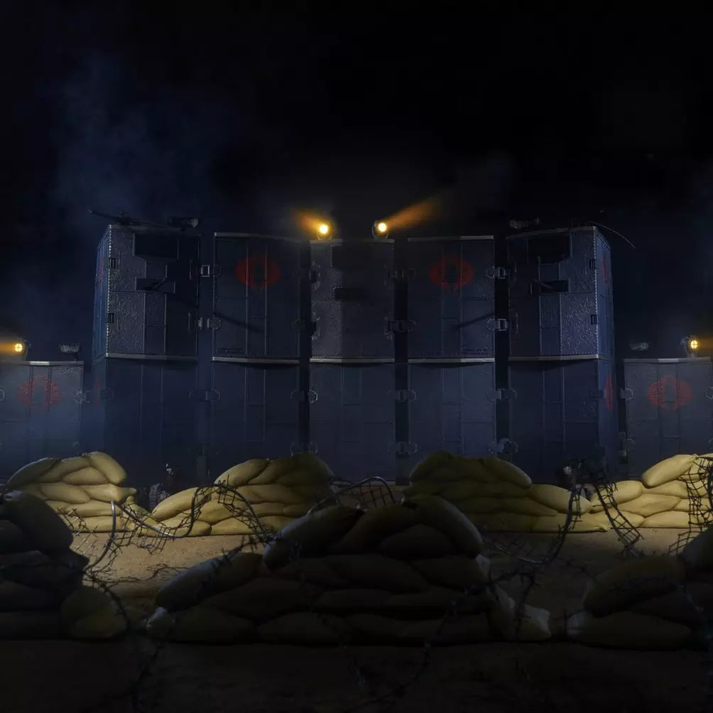 G.I. Joe #151 Classified Series Trench Viper & Cobra Modular Fortification