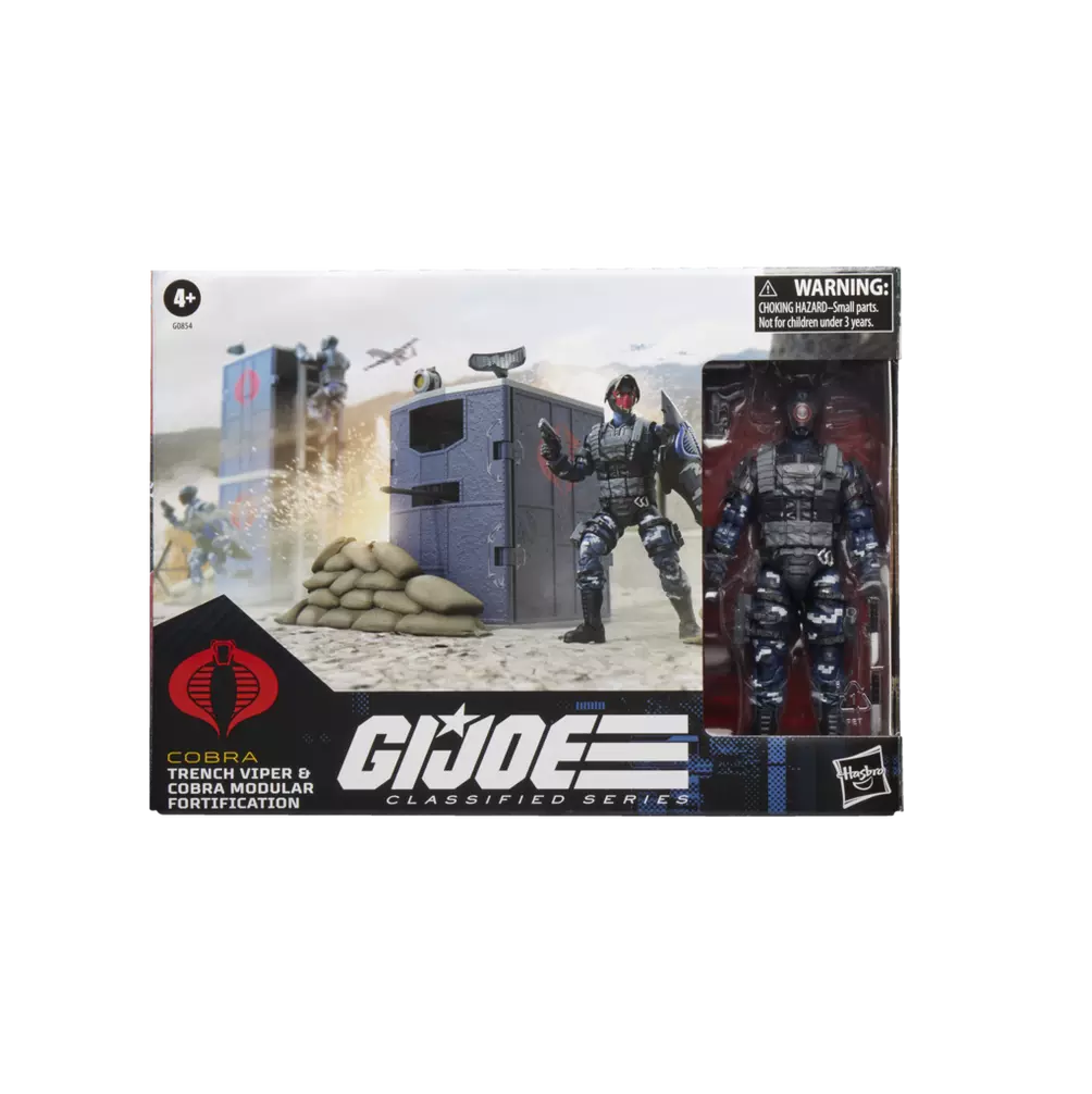 G.I. Joe #151 Classified Series Trench Viper & Cobra Modular Fortification