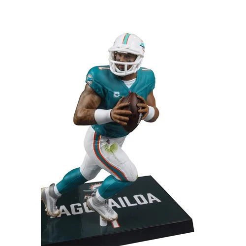 NFL SportsPicks Miami Dolphins Tua Tagovailoa 7-Inch Scale Posed Figure