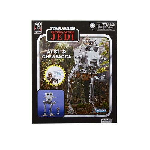 Star Wars The Vintage Collection AT-ST and Chewbacca Action Figure