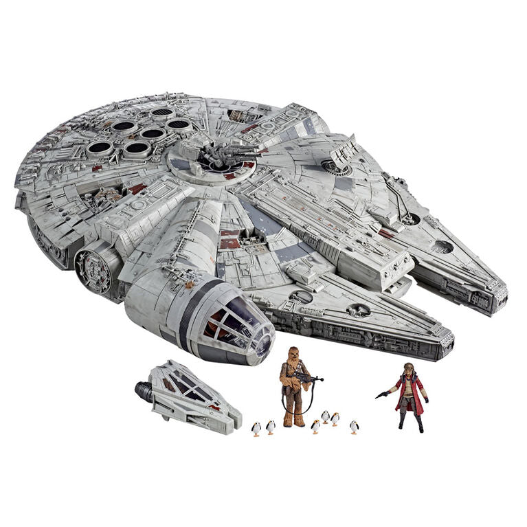 Star Wars The Vintage Collection Galaxy’s Edge Millennium Falcon Smuggler’s Run Electronic Toy Vehicle