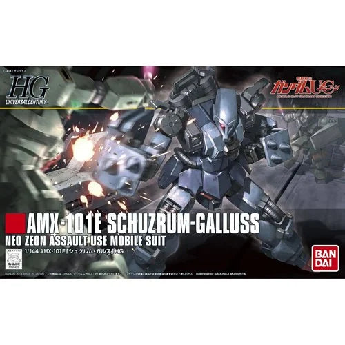 Mobile Suit Gundam Unicorn Schuzrum Galluss High Grade 1:144 Scale Model Kit