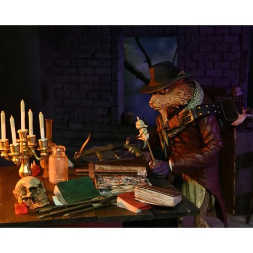Universal Monsters x Teenage Mutant Ninja Turtles Ultimate Splinter as Van Helsing 7-Inch Scale Action Figure