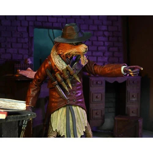 Universal Monsters x Teenage Mutant Ninja Turtles Ultimate Splinter as Van Helsing 7-Inch Scale Action Figure