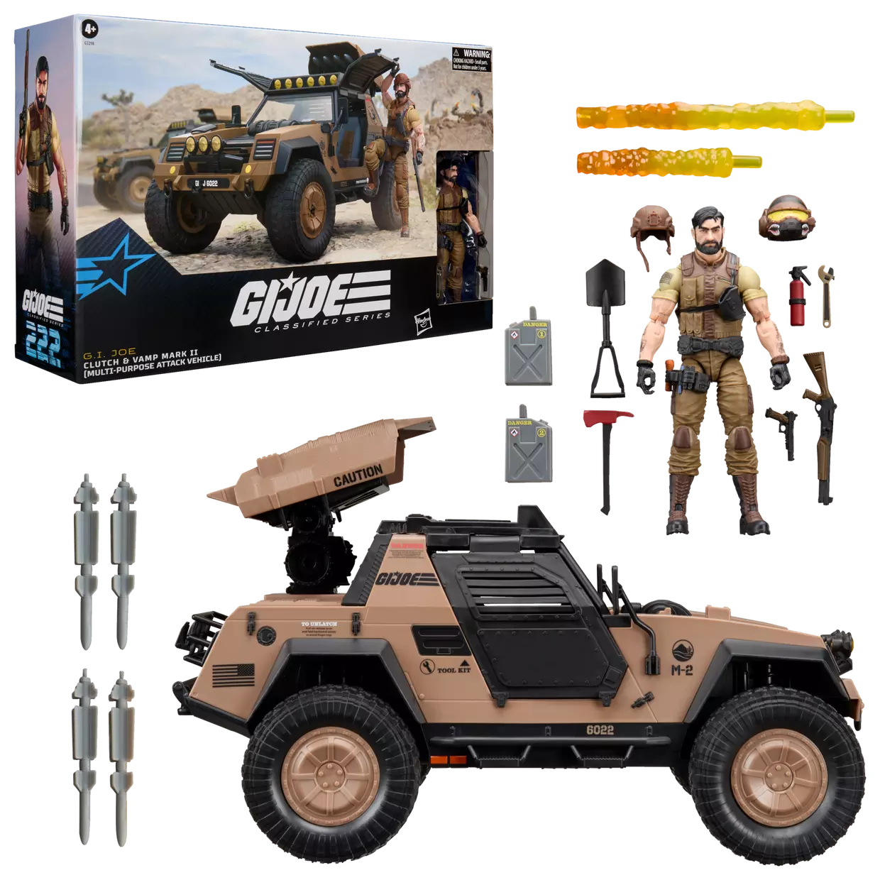 G.I. Joe Classified Series #222, Clutch & VAMP Mark II