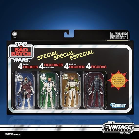 STAR WARS The Vintage Collection The Bad Batch Special 4-Pack