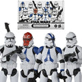 Star Wars The Vintage Collection Phase II Clone Trooper 3 3/4-Inch Action Figure 4-Pack