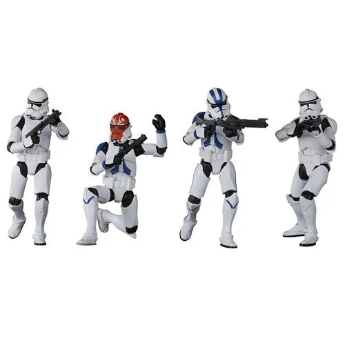 Star Wars The Vintage Collection Phase II Clone Trooper 3 3/4-Inch Action Figure 4-Pack