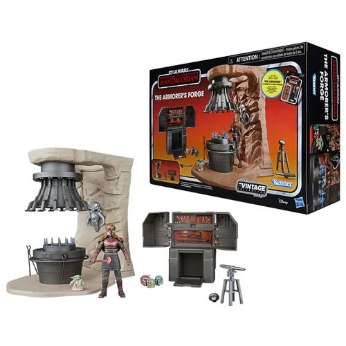 Star Wars The Vintage Collection The Armorer's Forge Playset with Action Figures