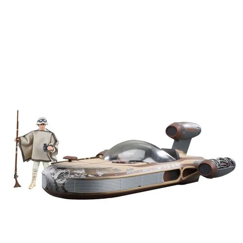 Star Wars The Vintage Collection 3 3/4-Inch Scale Landspeeder & Luke Skywalker (Tatooine) Vehicle