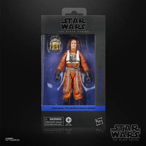 Star Wars The Black Series The Mandalorian & Grogu Colonal Ward 6-Inch Action Figure