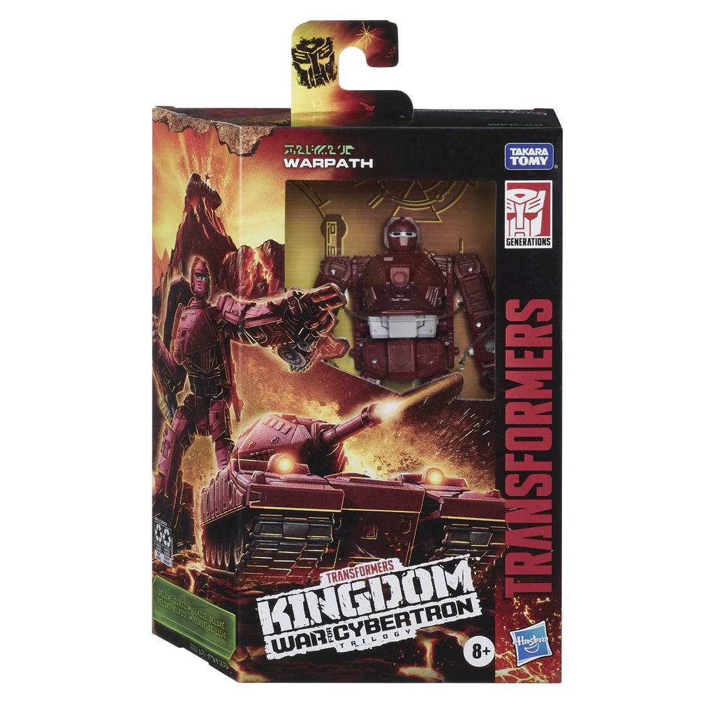 Transformers Generations War for Cybertron: Kingdom Deluxe WFC-K6 Warpath