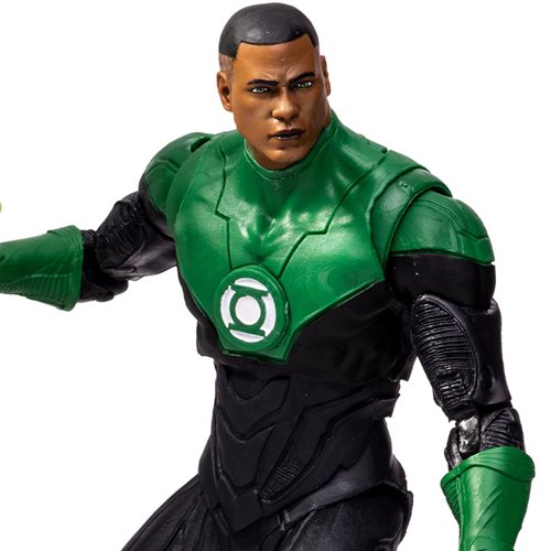 DC Build-A Wave 7 Endless Winter Green Lantern John Stewart 7-Inch Scale Action Figure
