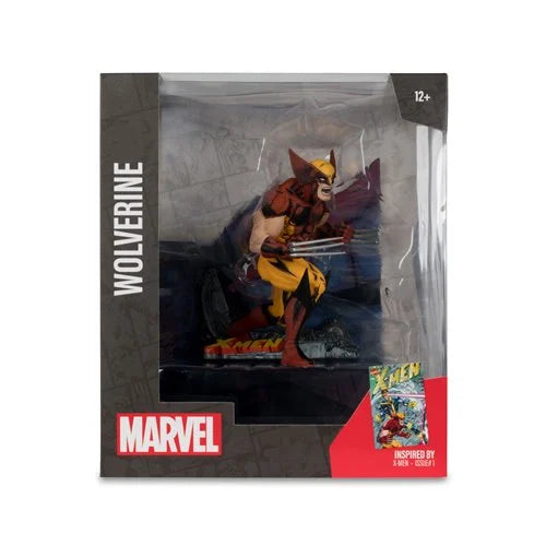 Marvel Wave 1 1:10 Scale Posed Wolverine Figure with Scene