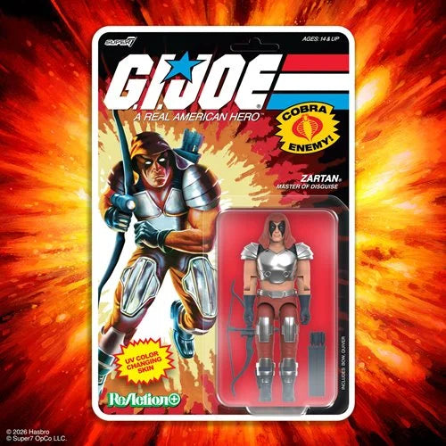 G.I. Joe Zartan (Comic) 3 3/4-Inch ReAction+ Figure