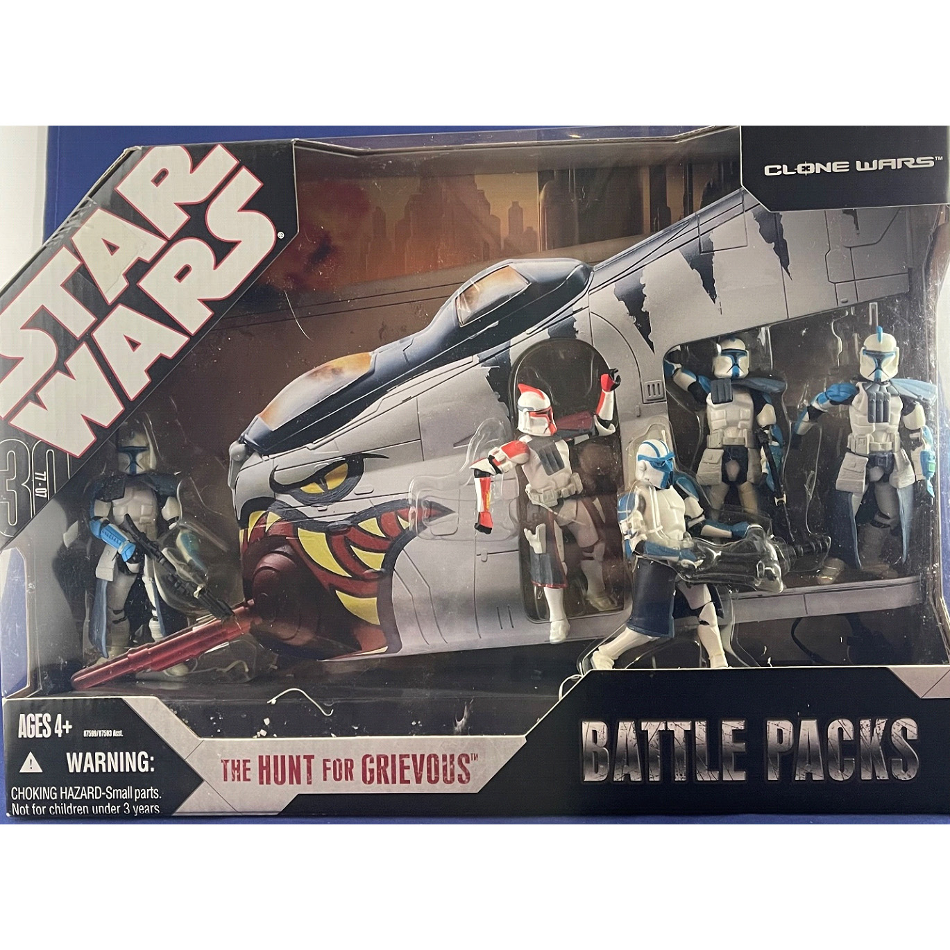 Star wars battle pack the discount hunt for grievous action figures