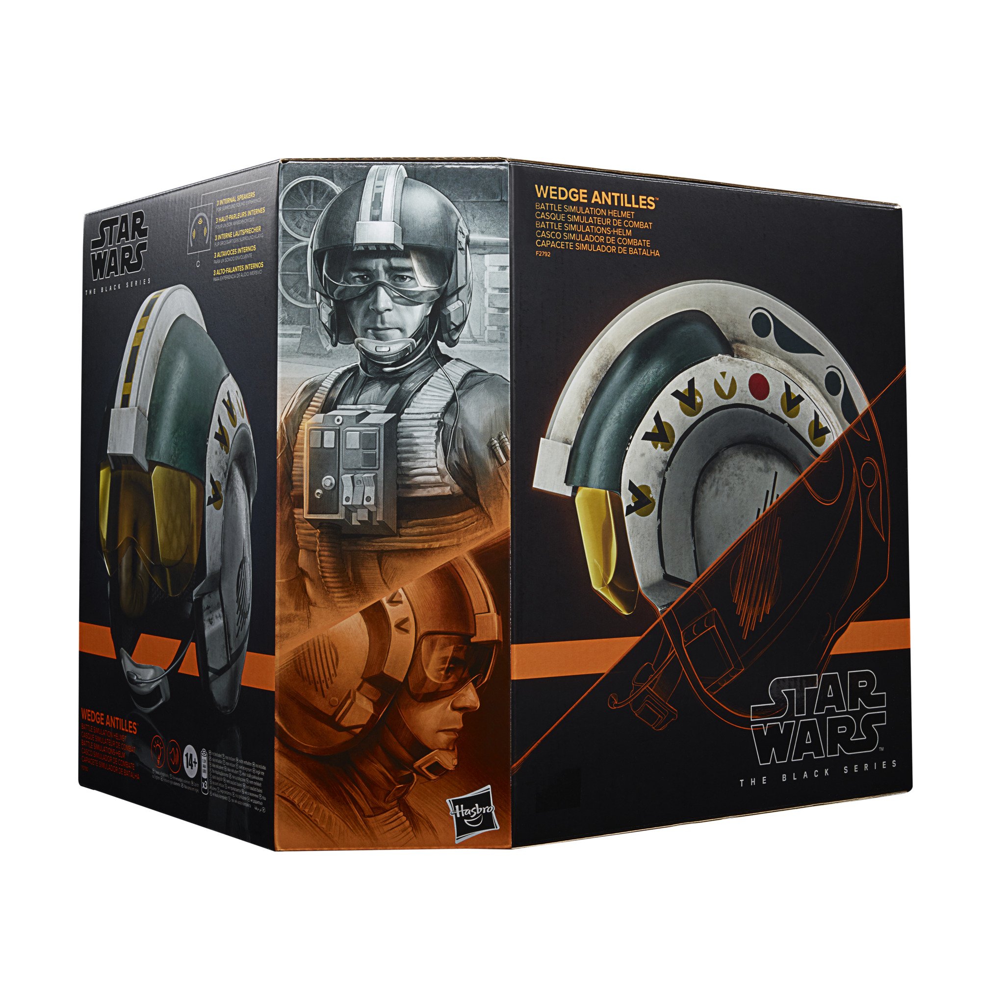 star wars a new hope wedge antilles black series helmet replica