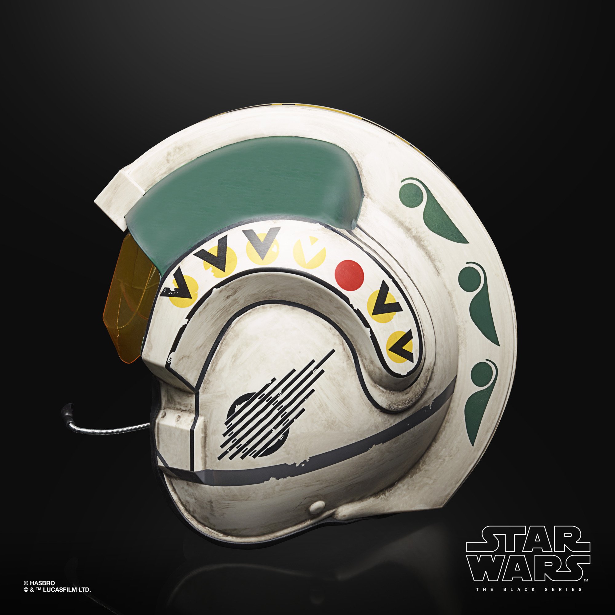 star wars a new hope wedge antilles black series helmet replica