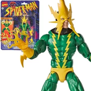 Spider-Man Retro Marvel Legends Electro 6-Inch Action Figure