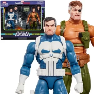 Punisher Marvel Legends GamervFU86808erse Punisher and Nick Fury 6-Inch Action Figures