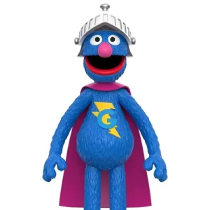 Sesame Street Super Grover 3 3/4-Inch ReAction Figure