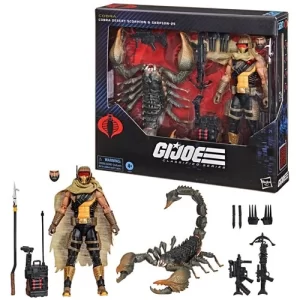 G.I. Joe Classified Series Deluxe Cobra Desert Scorpion & SKRP10N-25 6-Inch Action Figures