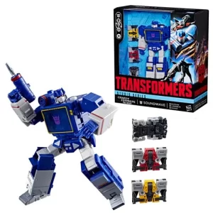 Transformers Studio Series 86 The Transformers: The Movie Leader Class Soundwave